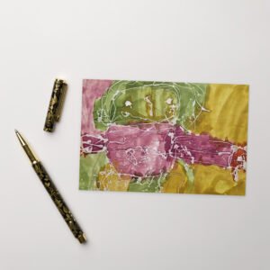 Ansichtkaart "de oorsprong"